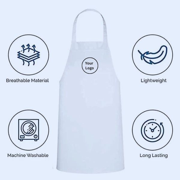 White Aprons (Personalization Available)
